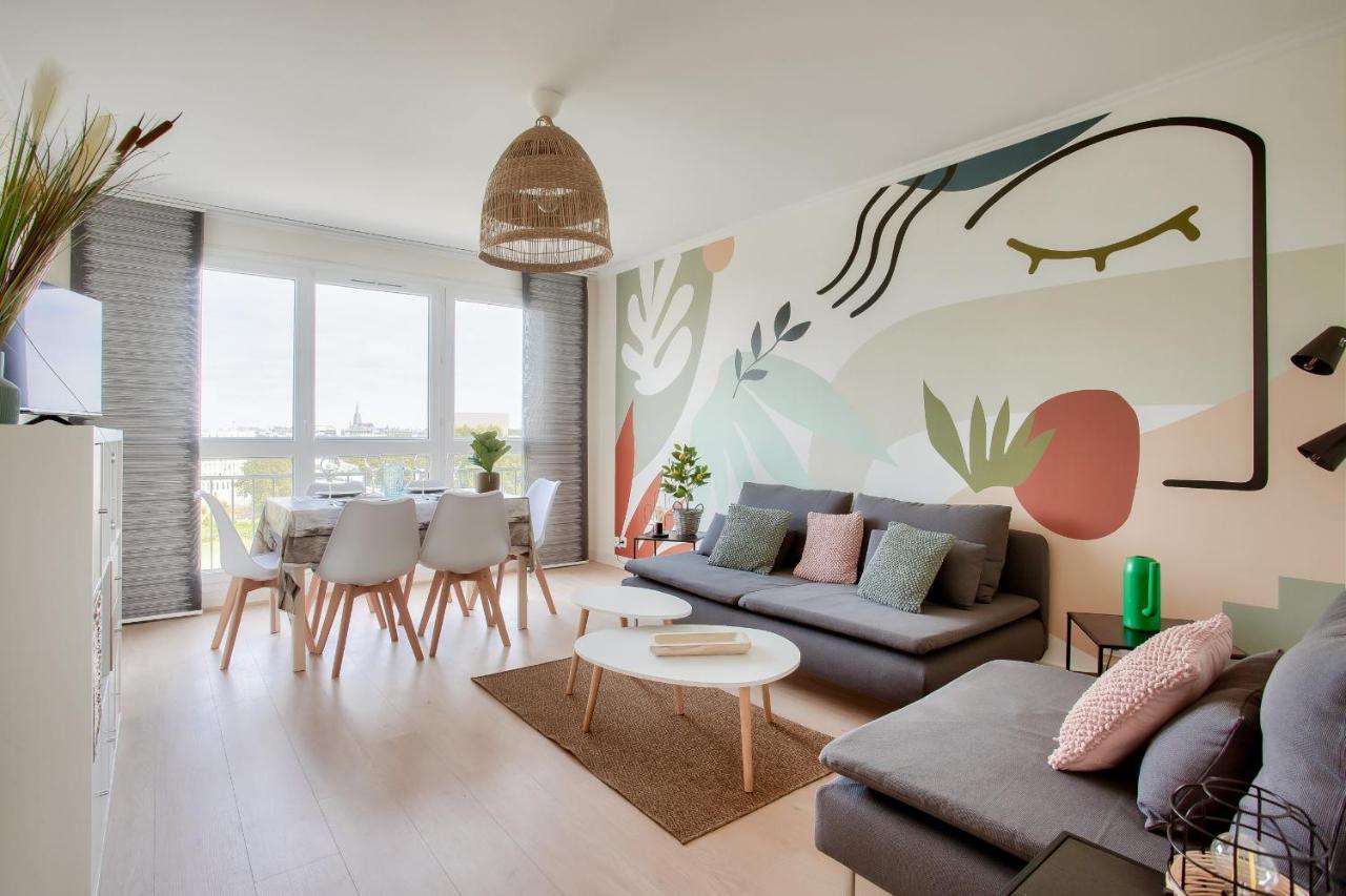 Escapade Sur L'Ile De Nantes Avec Vue Sur La Loire Apartment ภายนอก รูปภาพ